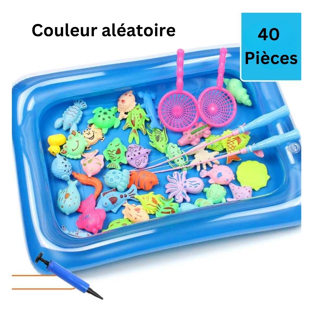 Piscine à jouets 40 pièces admirable