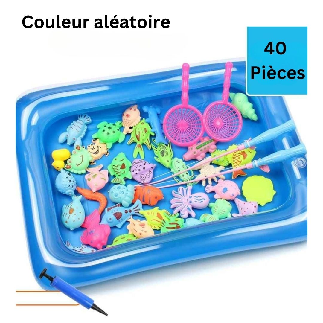 Piscine à jouets 40 pièces