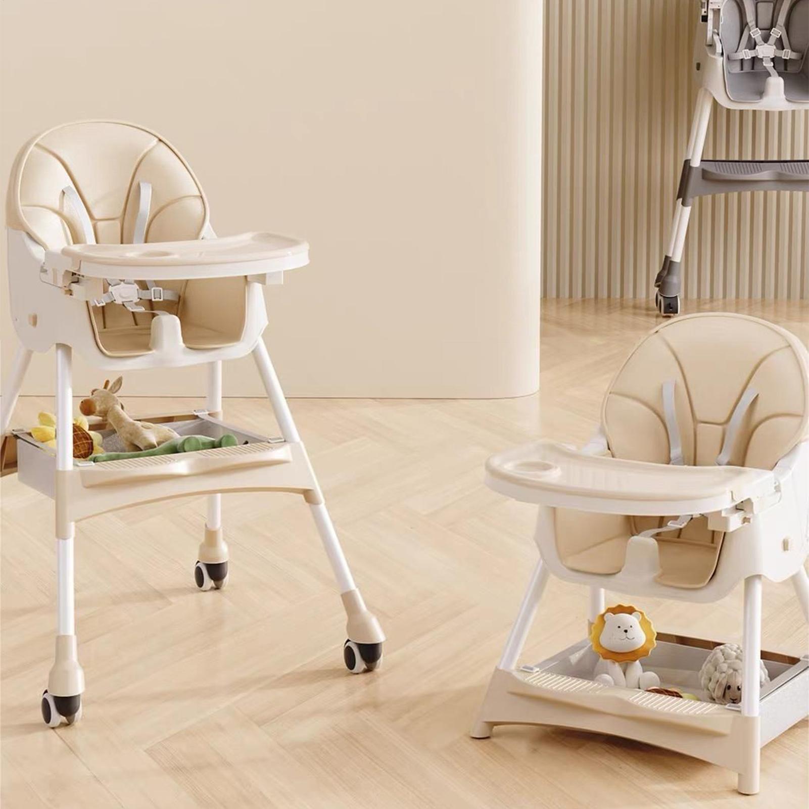 Siège rehausseur de chaise haute crème