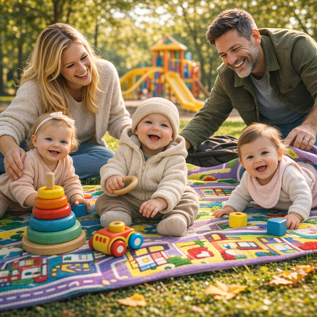 Tapis de jeu pour bebe joie