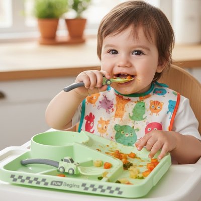 Assiette bebe encourager 