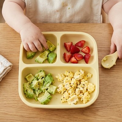 Assiette bébé ventouse adapté 