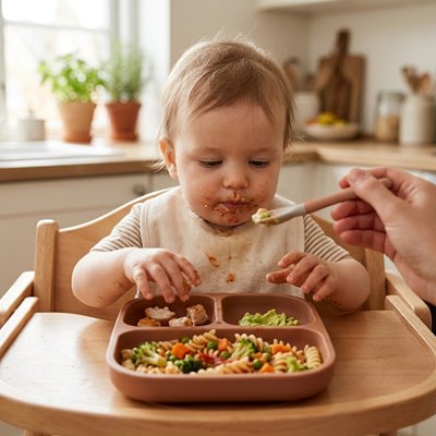 Assiette bébé ventouse durable