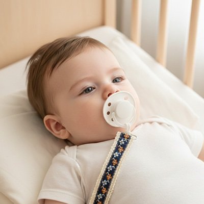 Attache tetine amusant