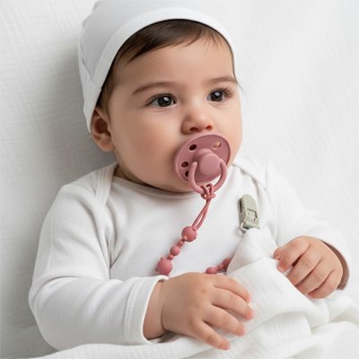 Attache tetine conçue pour les nourrissons