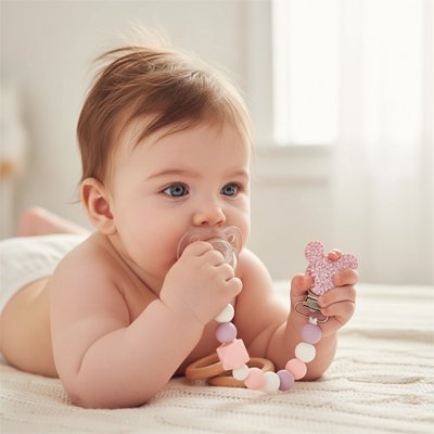 Attache tétine detachable 