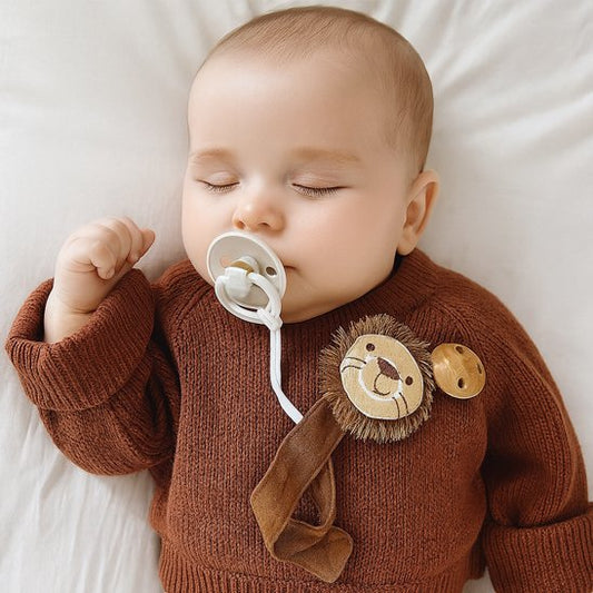 Attache tétine pratique doux