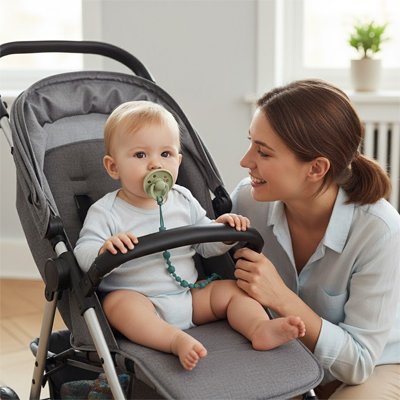 Attache tetine  rassurante