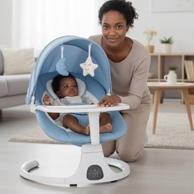 Balancelle bebe sécuritaire