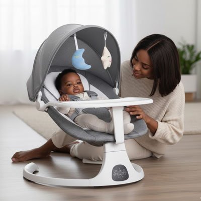 Balancelle bebe stimulant