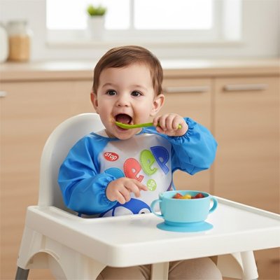 Bavoir bébé durable