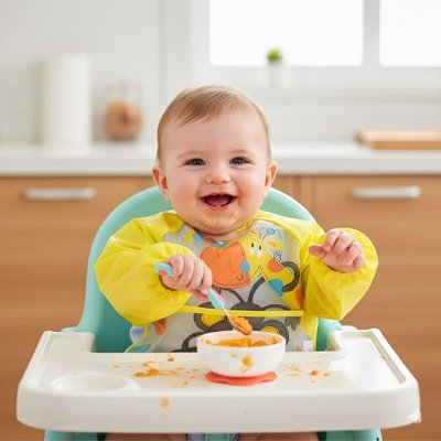Bavoir bébé facile