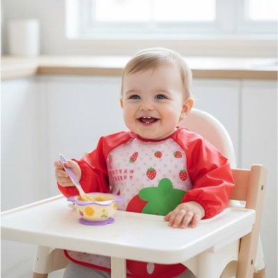 Bavoir bébé stimulant