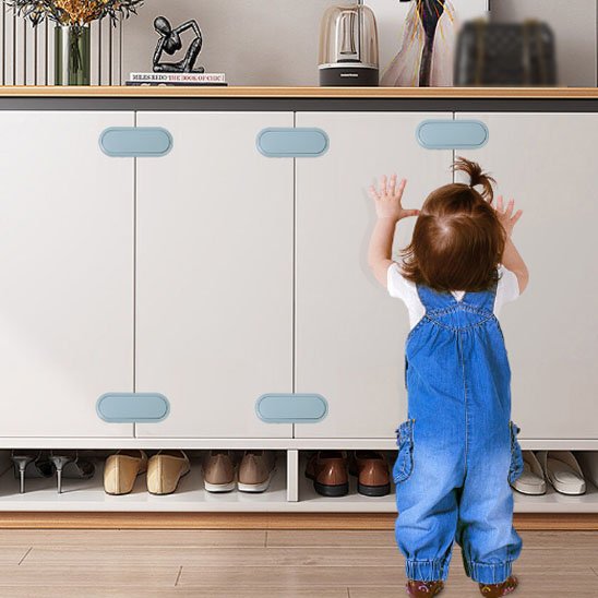 Bloque porte bebe adhésive