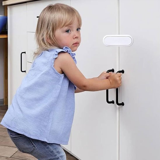 Bloque porte bebe ajustable