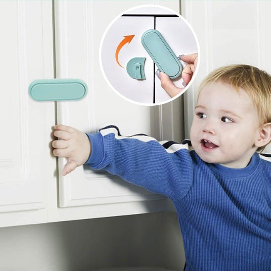 Bloque porte bebe sécurisant 