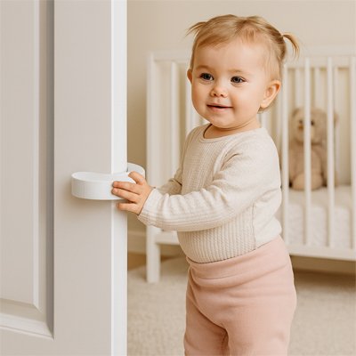 Bloque porte pour bebe doux