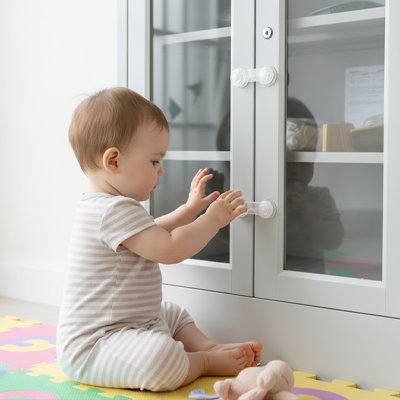 Bloque porte pour bebe Installation