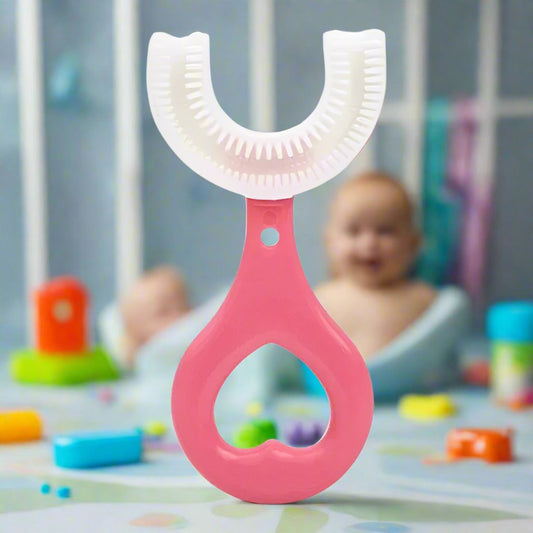 brosse-a-dent-bebe-facile-rose