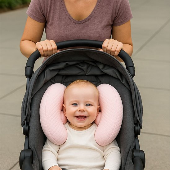 Cale tete bebe rembourrée 