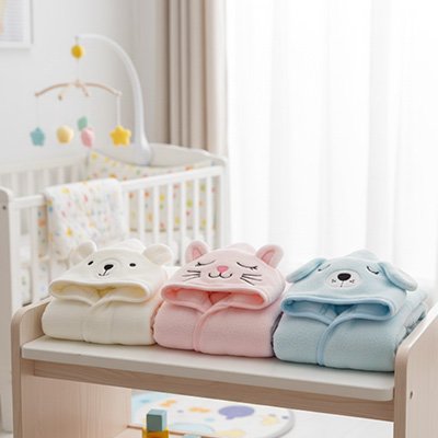 Cape de bain bébé absorbante 