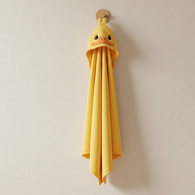 Cape de bain bébé enveloppant 