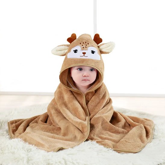 Cape de bain bébé optimal 