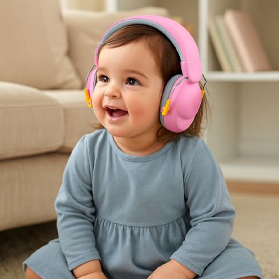 Casque anti bruit bébé auditive 
