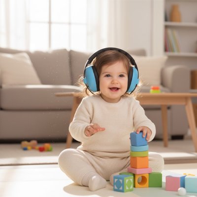 Casque anti bruit bébé ergonomique 