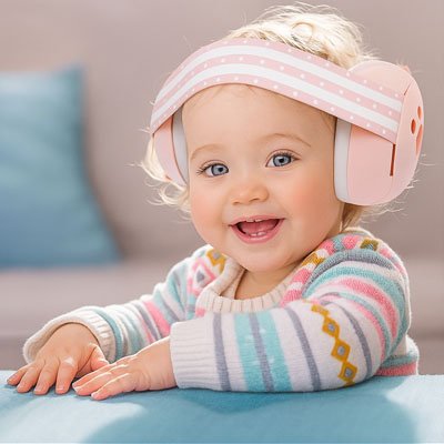Casque anti bruit bébé léger 