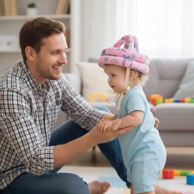 Casque bebe absorbant