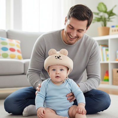 Casque bebe adorable