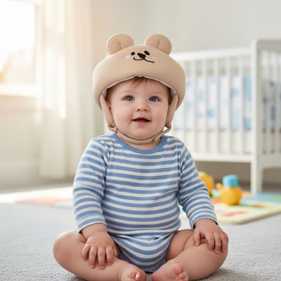 Casque bebe attirant