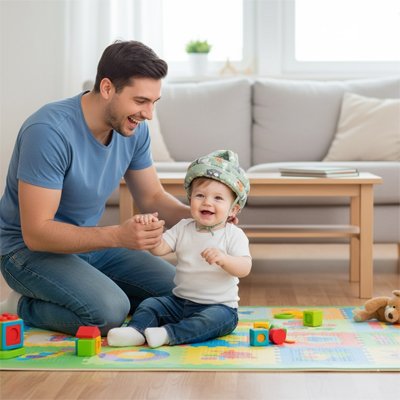 Casque bebe confortable 
