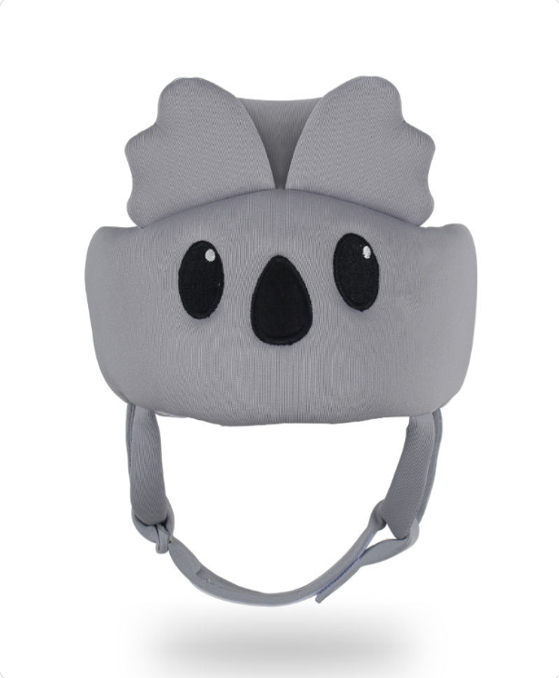 casque bebe sécuritaire gris