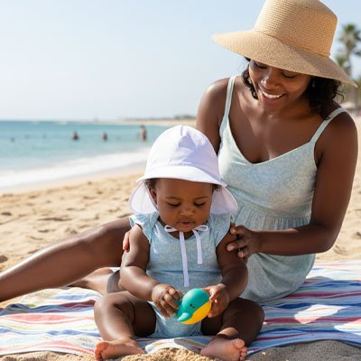 Casquette pour bebe Protection 