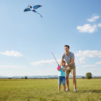 Cerf volant enfant simple