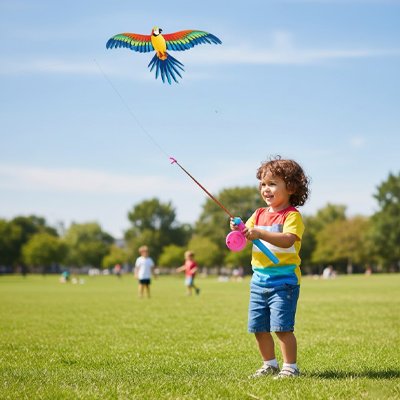 Cerf volant enfant spectaculaire