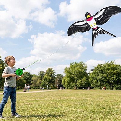 Cerf volant enfant visible