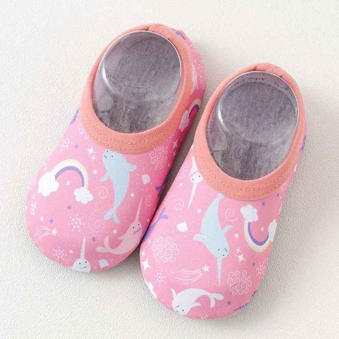 chaussure d'eau bébé rose