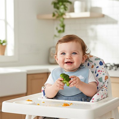 Coussin chaise haute facile à laver
