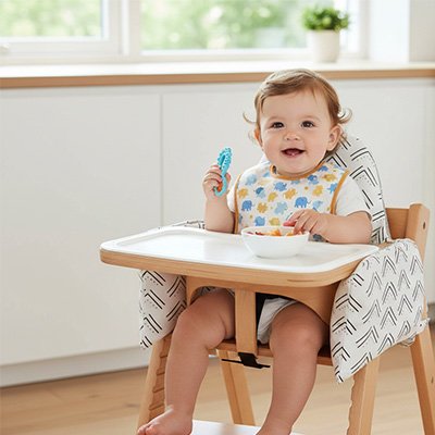 Coussin chaise haute renforcée 