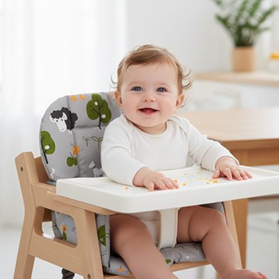 Coussin chaise haute universelle