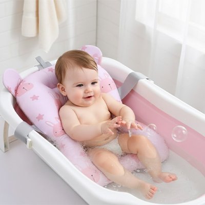Coussin de baignoire pour bebe respirant