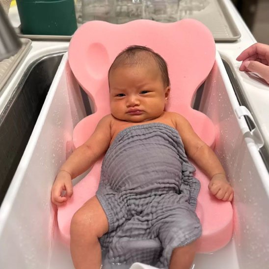 Coussin de bain bébé confort
