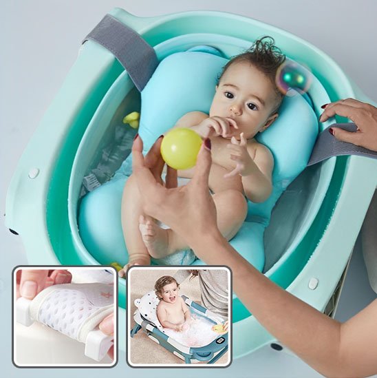 Coussin de bain bébé facile 