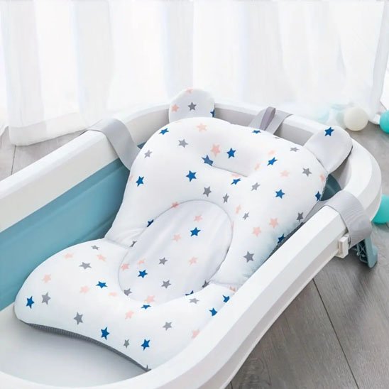 Coussin de bain bébé portable
