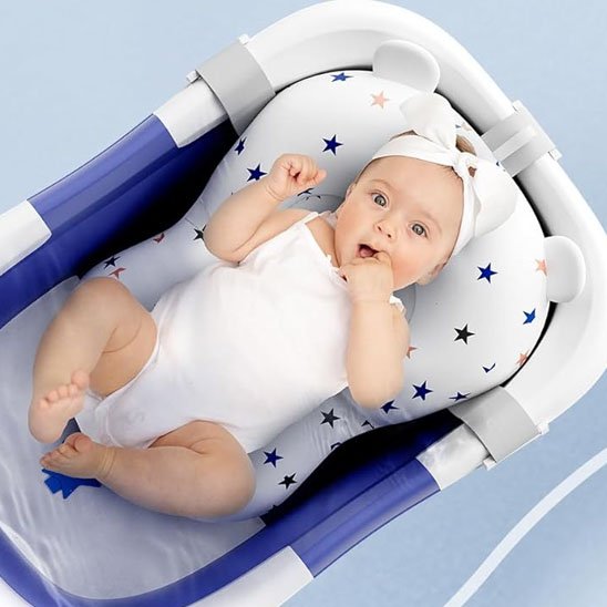 Coussin de bain bébé sécuritaire 