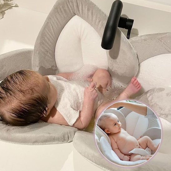 Coussin de bain bébé ultra doux