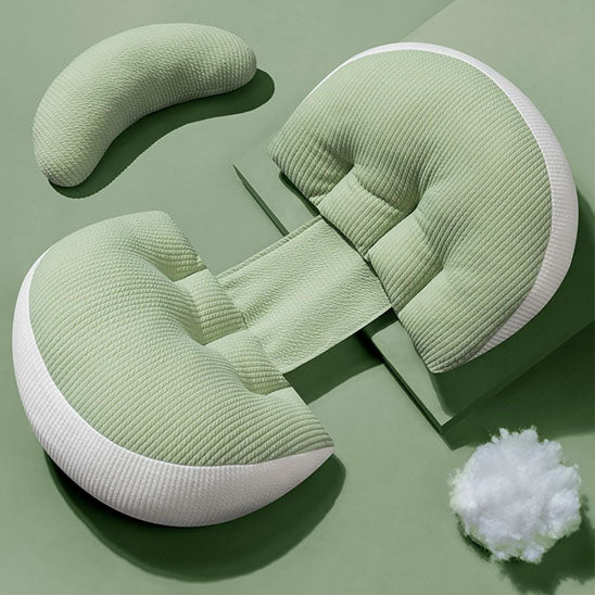 coussin grossesse vert